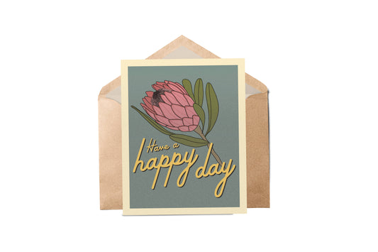 Protea Greeting Card | Australia | Birthday Card