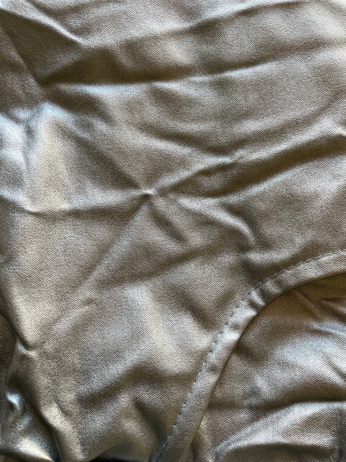 Wet Look Scrunch Pants