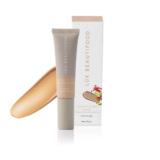 Lük Beautifood - NUDE 3 (Light Medium) - Instant Glow Tinted Complexion Balm